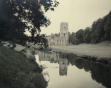 Quantity black and white photographs
"Flatford Mill", "Fountains Abbey" and panorama of London