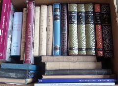 A quantity of Folio Society books and others (1 box)