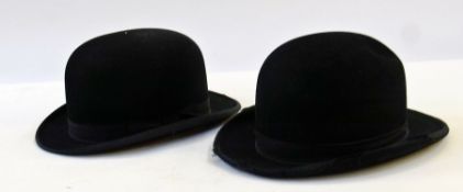 A quantity of assorted bowler hats, trilbys, etc. (1 box)