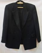 A Gentleman's dinner jacket with satin collar made by Daks of London