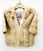 Vintage short fur jacket