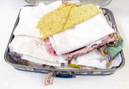 Quantity of table linen (1 suitcase)