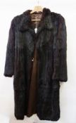 A vintage squirrel (?) fur coat