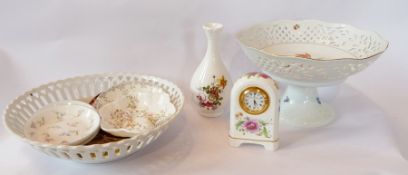 Large quantity of ceramics to include:- Coalport, Royal Doulton etc (1 box)