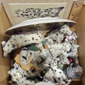 Quantity of dalmation models, and other dalmation related items