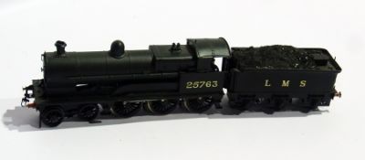 Palatine models OO Gauge loco and tender, LMS 25763, boxed