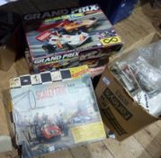 Quantity of "Grand Prix Scalectrix", to include boxed games and models, etc. (5 boxes)