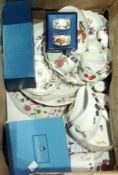 Quantity of Royal Worcester "Evesham" pattern items and others (1 box)