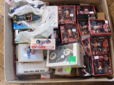 Large quantity of modern tinplate to include Chinese space station (2), Tobar "boy on a tricycle",