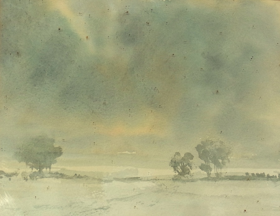 Watercolour
Basil Rowles
Winter sky, signed, 18 x 20cm