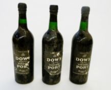 Twelve bottles of Dow's 1970 Vintage Port, two bottles of Dow's 1966 Vintage Port and one bottle