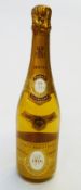 One bottle of Louis Roederer 1986 Cristal Champagne