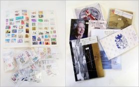 Two albums junior collection, large accumulation duplicates, GB mint and booklets, GB FDCs,