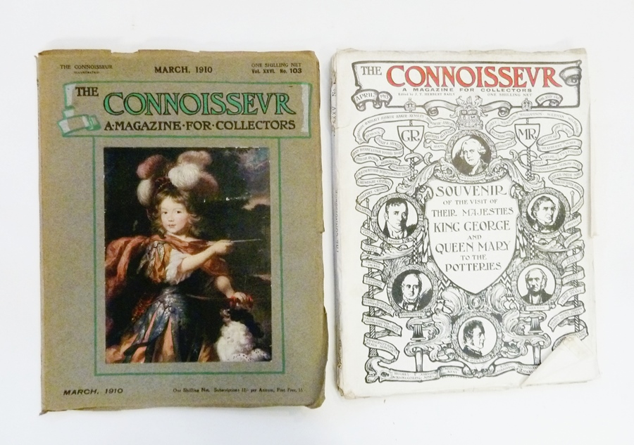 The Connoisseur magazine dating from early 1900 to 1920 (6 boxes) 

Please note we do not