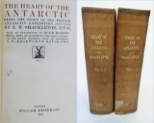 Shackleton, E.H., C.V.O. 
"The Heart of the Antarctic, being the story of the British Antarctic