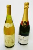 One bottle of Champagne Bollinger Special CuvÃ©e Brut, 1 bottle of Manzanilla 'La Gitana' Vinicola