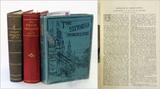 Eighteen bound volumes of The Strand magazine, late 19th and early 20th century to include Arthur