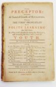 "The Preceptor - containing a General Course of Education", in twelve parts, volume 2 printed for R.