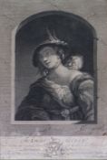 Engraving 
After Morelli by S.F. Ravenet
"The Young Gypsy