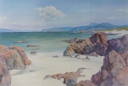 Pair limited edition prints
After Jan Fisher
"Iona - The North End and 
Another 
Extensive rocky