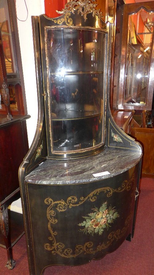 A linen and leather bound cube form storage trunk and a smaller similar (2) W 40-50 cm