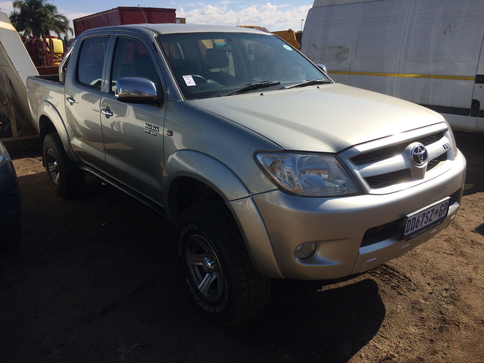 2006 TOYOTA  HILUX 4.0 V6 D/CAB REG NO: DD67SZGP