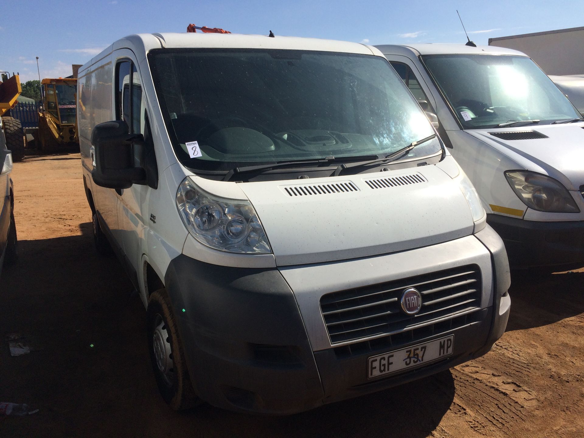 2010 FIAT DUCATO 2.3MHI P/VAN REG NO: FGF357MP