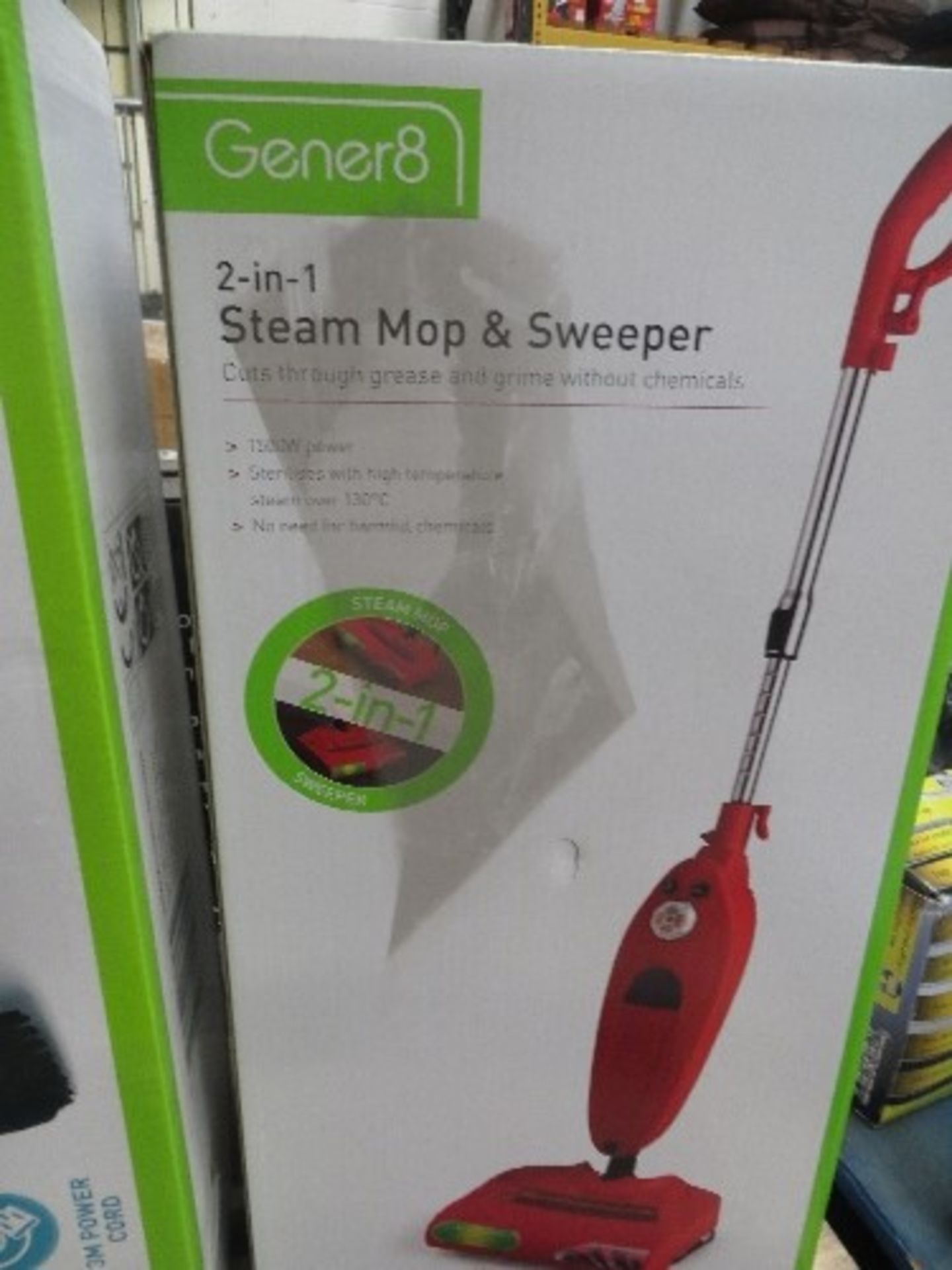 Gener8 Steam Mop + Sweeper