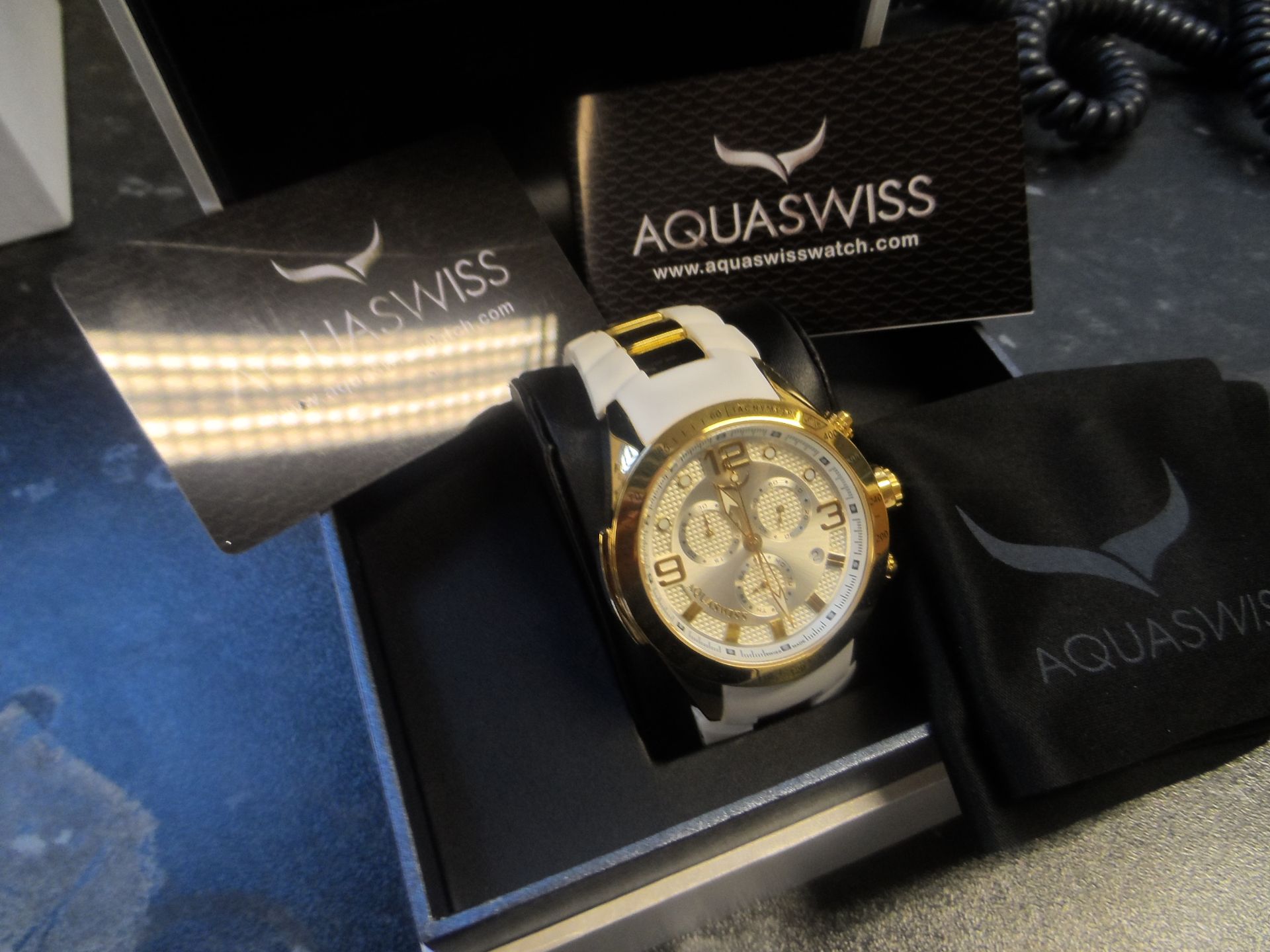 Aquaswiss Stylish Sleek Designer Watch (With Full Warranty) (Ref Code: WB160820) - Image 3 of 8