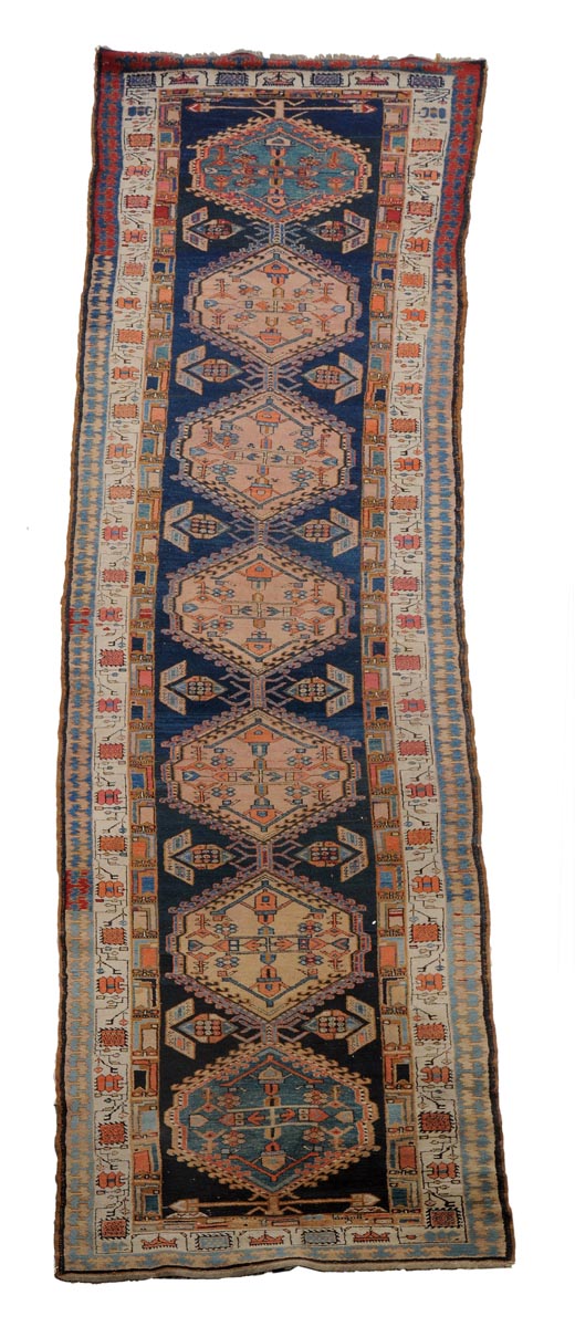 A Hamdan runner, approximately 439 x 106cm