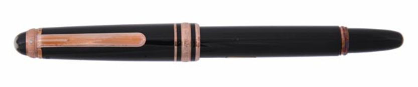 Montblanc, Meisterstuck 114, 75th Anniversary limited edition fountain pen, no 0497/1924, issued in