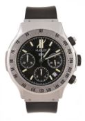 Hublot, Super B, a gentleman`s stainless steel chronograph wristwatch, circa 2000, ref. 1920.1, no.