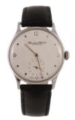 International Watch Company, a gentleman`s stainless steel wristwatch, circa 1950, no. 1109636, the