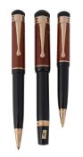 Montblanc, Writers Edition, Friederich Schiller, a limited edition fountain pen, no. /18000, issued