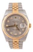 Rolex, Oyster Perpetual Datejust, a gentleman`s two colour wristwatch, circa 2007, ref. 116233, no.