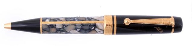 Montblanc, Writers Edition, Alexandre Dumas. a limited edition ballpoint pen, no. 6429/9000, issued