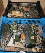 A collection of Dinky and Corgi tanks and other military vehicles. There is no condition report for