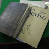 Books: My Hunting Sketch Book by Lionel Edwards, a copy of Famous Sporting Prints ""Shooting"" and