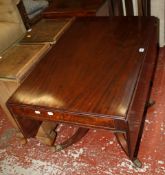 A 19th Century mahogany drop leaf table 98cm wide