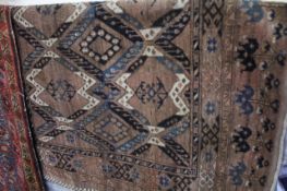 A Caucasian rug, 180cm x 110cm There is no condition report available on this lot.