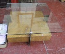 A Roch and Bobais coffee table 46.5cm high 102cm wide There is no condition report available on