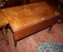 A 19th Century mahogany Pembroke table. A condition report is not available on this lot.