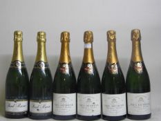 Champagne Veuve Fourny Blanc de Blancs Premier Cru6 btsChampagne Paul Bara Brut NV2 btsChampagne