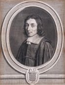 Robert Nanteuil (1623-1678) - Portrait of Cardinal Pierre-Arnaud du Cambout de Coislin, and four