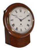 A fusee drop dial wall timepiece with eight-inch dial, Astral, Coventry A fusee drop dial wall