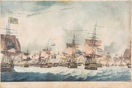 Robert Dodd (1748-1816) - View of the British Fleet at Noon on 11 October 1797; The Dutch Fleet
