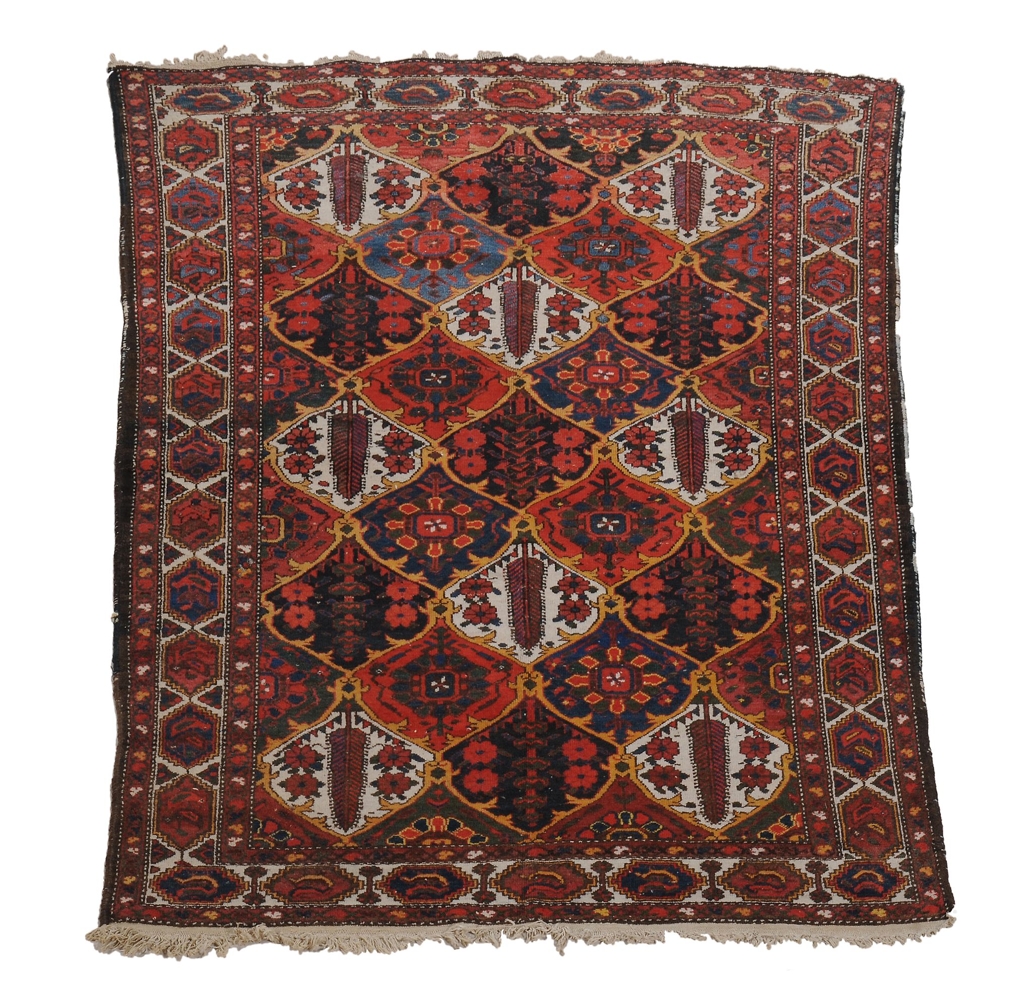 A Bakhtiar rug , approximately 204 x 151cm  A Bakhtiar rug  , approximately 204 x 151cm view on