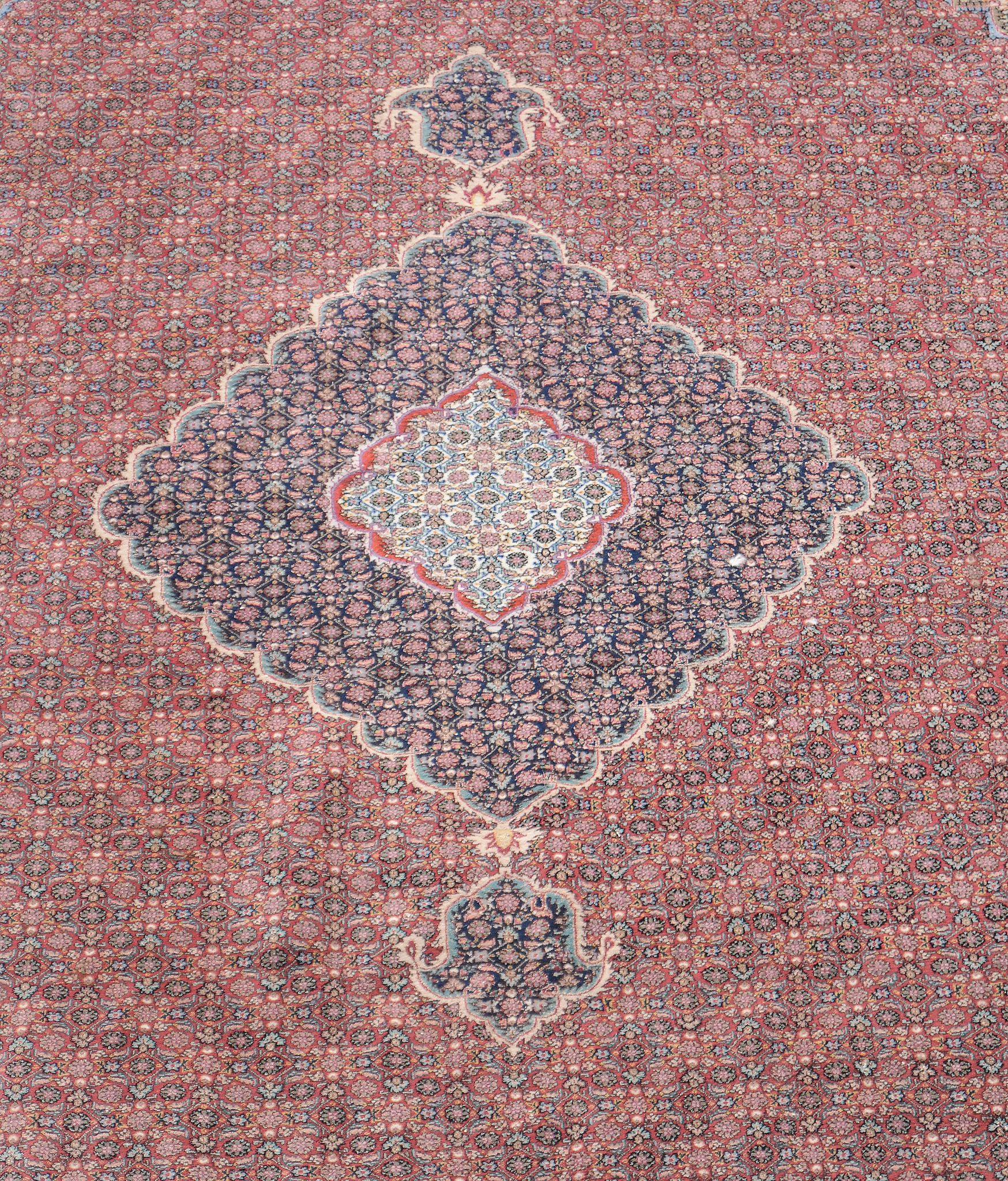 An Isfahan carpet, 20th century, approximately 372 x 279cm  An Isfahan carpet,   20th century , - Image 2 of 2