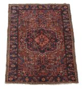 A Heriz carpet, approximately 289 x 191cm  A Heriz carpet,   approximately 289 x 191cm view on
