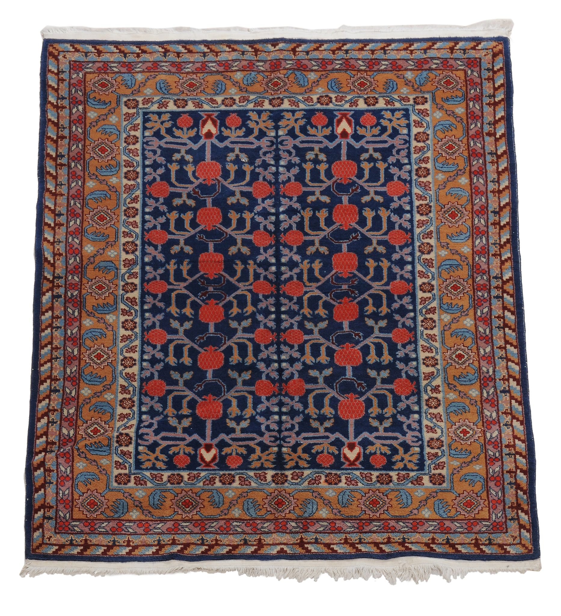 A Caucasian rug , approximately 200 x 139cm  A Caucasian rug  , approximately 200 x 139cm view on